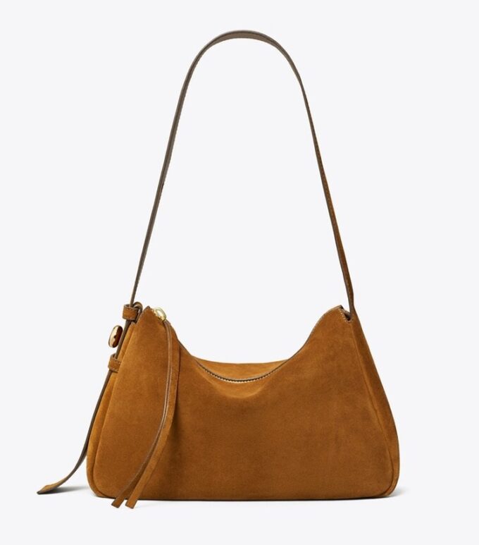 Romy Schultertasche aus Wildleder Romy Schultertasche aus Wildleder