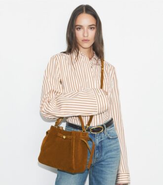 Romy Wildleder-Beuteltasche