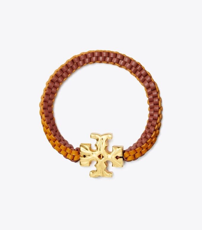 Roxanne Armband aus gewebtem Leder Roxanne Armband aus gewebtem Leder
