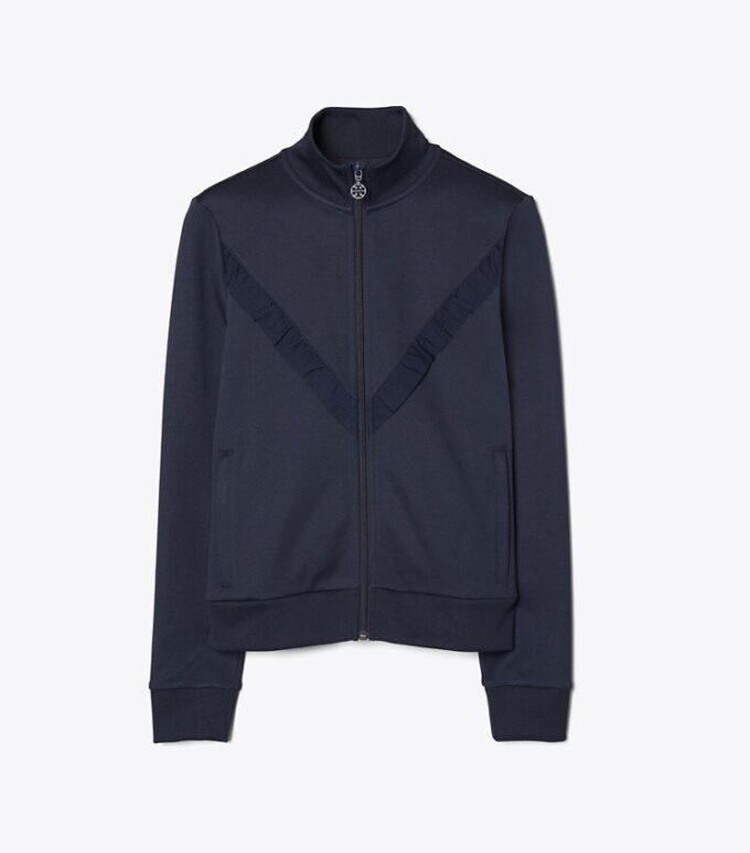 Rüschen-Trainingsjacke Rüschen-Trainingsjacke