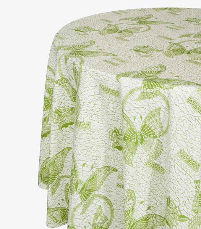 Runde Tischdecke „Butterfly Batik”, 120″ Runde Tischdecke „Butterfly Batik”, 120″