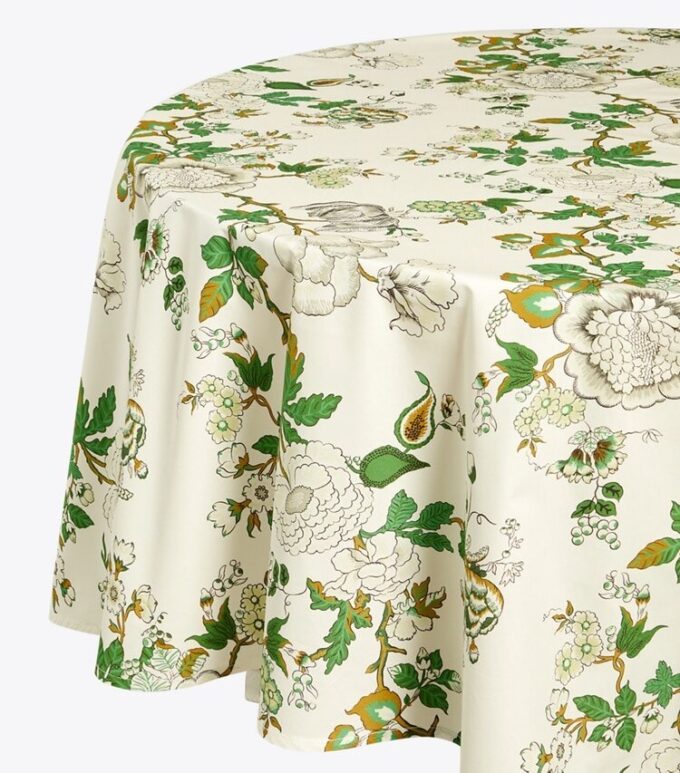 Runde Tischdecke „Happy Times Bouquet”, 120″ Runde Tischdecke „Happy Times Bouquet”, 120″
