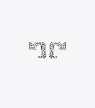 Runway Pavé Serif T Clip-On Ohrringe Runway Pavé Serif T Clip-On Ohrringe