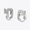 Runway Pavé Serif T Clip-On Ohrringe Runway Pavé Serif T Clip-On Ohrringe