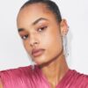 Runway Pavé Serif T Clip-On Ohrringe Runway Pavé Serif T Clip-On Ohrringe