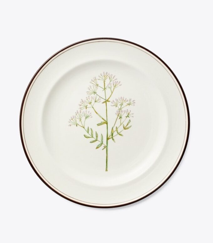 Salatteller mit lila Blüten, 4er-Set Salatteller mit lila Blüten, 4er-Set