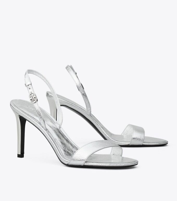 Sandale mit Double T-Schnallenabsatz Sandale mit Double T-Schnallenabsatz