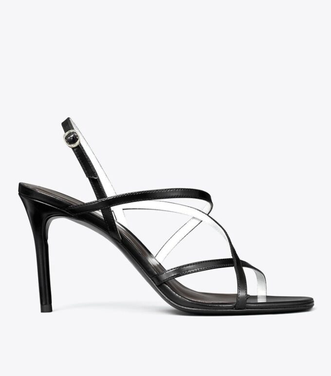 Sandale mit mehreren Riemen und Absatz Sandale mit mehreren Riemen und Absatz