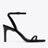 Sandale mit Pavé-Absatz