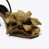 Sandalen mit Blumenabsatz Sandalen mit Blumenabsatz