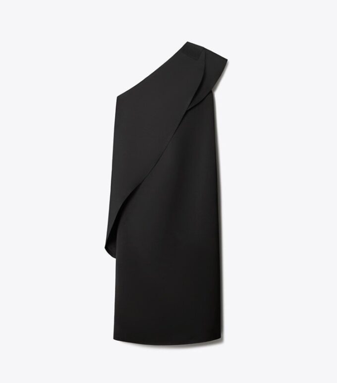 Satin-Cape-Kleid Satin-Cape-Kleid