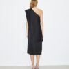 Satin-Cape-Kleid Satin-Cape-Kleid