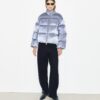 Satin-Viskose-Daunenjacke Satin-Viskose-Daunenjacke