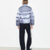 Satin-Viskose-Daunenjacke Satin-Viskose-Daunenjacke