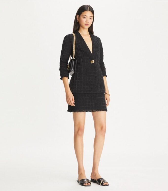 Schmale Tweedjacke Schmale Tweedjacke