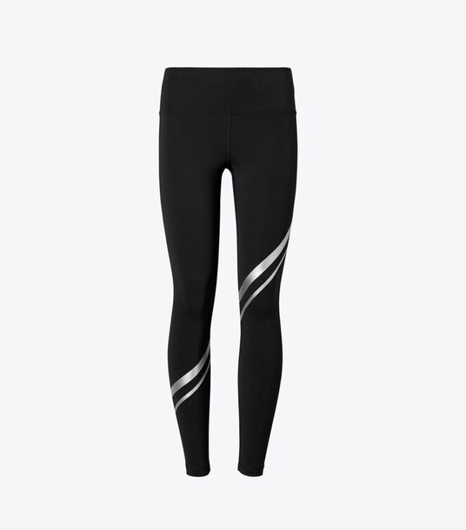 Sculpt Compression Metallic Chevron Legging Sculpt Compression Metallic Chevron Legging