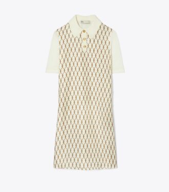 Seiden-Polo-Kleid