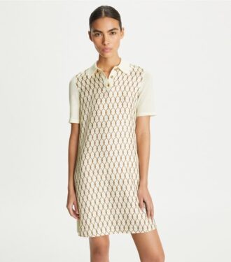 Seiden-Polo-Kleid