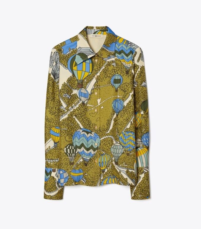 Seiden-Twill-Hemd Seiden-Twill-Hemd