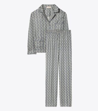 Seiden-Twill-Pyjama-Set