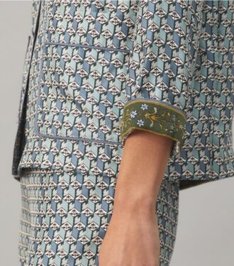 Seiden-Twill-Pyjama-Set