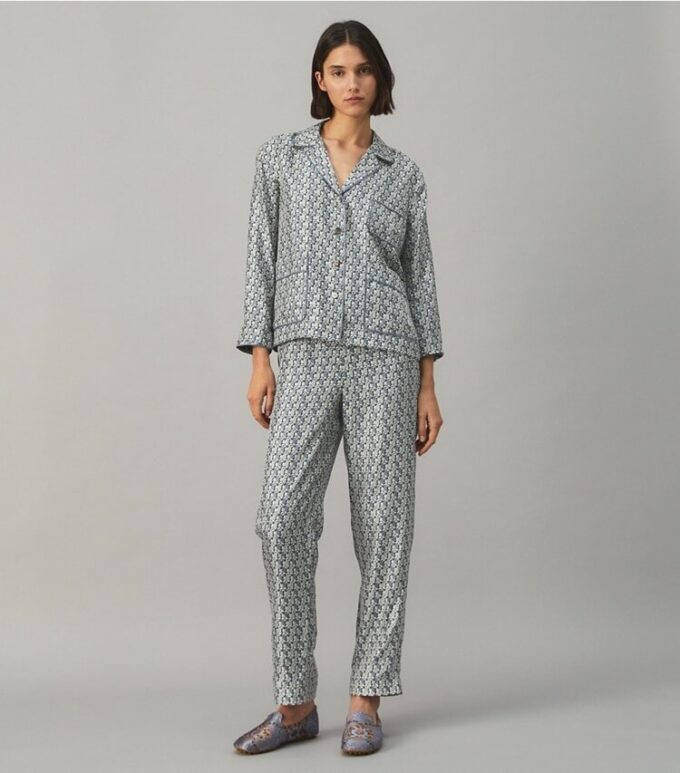 Seiden-Twill-Pyjama-Set Seiden-Twill-Pyjama-Set