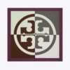 Seidenhalstuch mit Colorblock-Logo Seidenhalstuch mit Colorblock-Logo