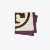 Seidenhalstuch mit Colorblock-Logo Seidenhalstuch mit Colorblock-Logo