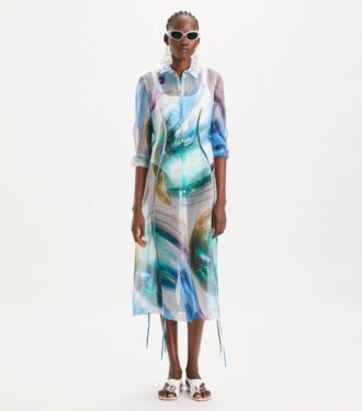 Seidenorganza-Hemdkleid