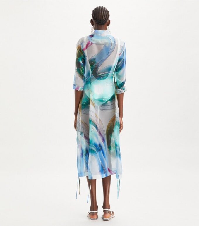 Seidenorganza-Hemdkleid Seidenorganza-Hemdkleid
