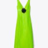 Seidenorganza-Kleid
