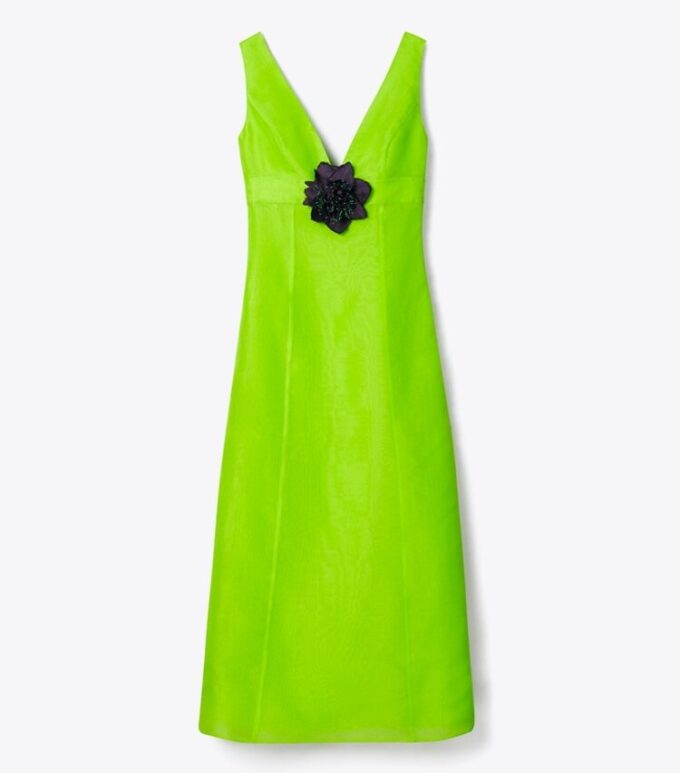 Seidenorganza-Kleid
