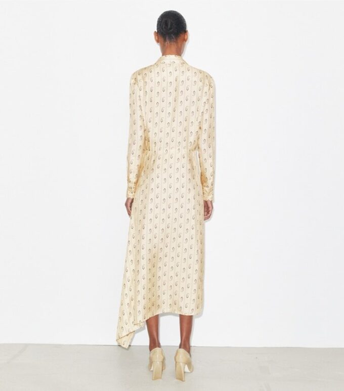 Seidenwickelkleid