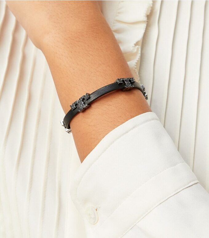 Serif-T Single-Wrap Pavé-Armband Serif-T Single-Wrap Pavé-Armband