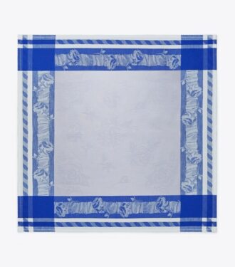 Servietten mit Rosen-Jacquardmuster, 4er-Set Servietten mit Rosen-Jacquardmuster, 4er-Set