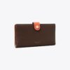 Slim-Brieftasche mit Farbblock-Reißverschluss Slim-Brieftasche mit Farbblock-Reißverschluss