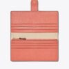 Slim-Brieftasche mit Farbblock-Reißverschluss Slim-Brieftasche mit Farbblock-Reißverschluss