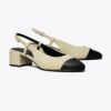Slingback mit Zehenkappe Slingback mit Zehenkappe