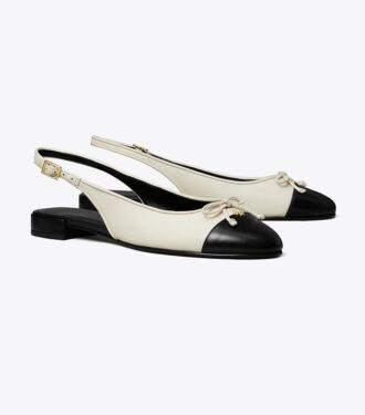 Slingback mit Zehenkappe