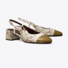 Slingback mit Zehenkappe Slingback mit Zehenkappe