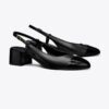 Slingback mit Zehenkappe Slingback mit Zehenkappe