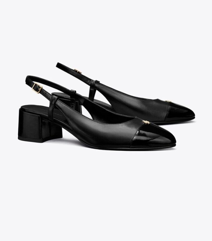 Slingback mit Zehenkappe Slingback mit Zehenkappe