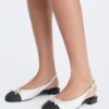 Slingback mit Zehenkappe Slingback mit Zehenkappe