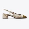 Slingback mit Zehenkappe Slingback mit Zehenkappe