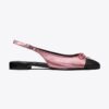 Slingback mit Zehenkappe Slingback mit Zehenkappe