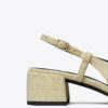 Slingback mit Zehenkappe Slingback mit Zehenkappe