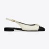 Slingback mit Zehenkappe Slingback mit Zehenkappe