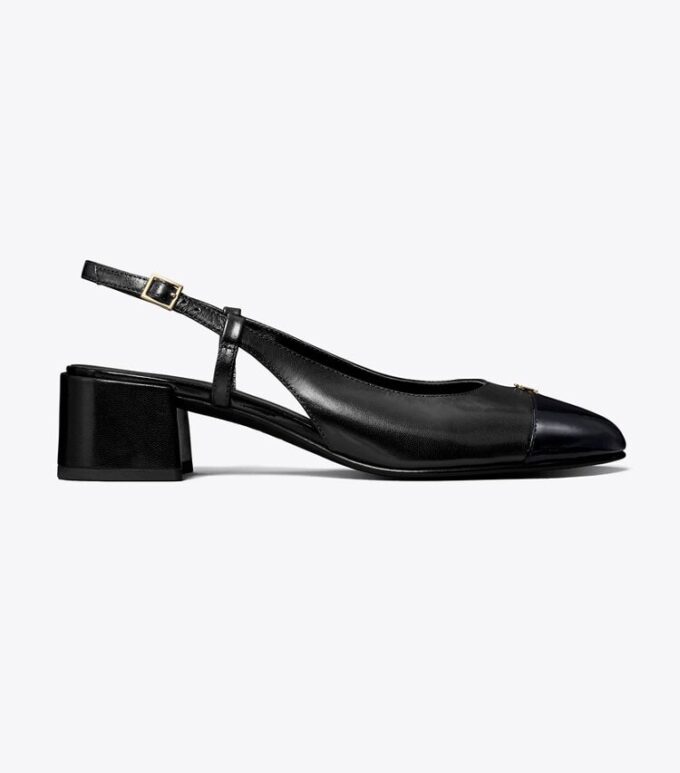 Slingback mit Zehenkappe Slingback mit Zehenkappe