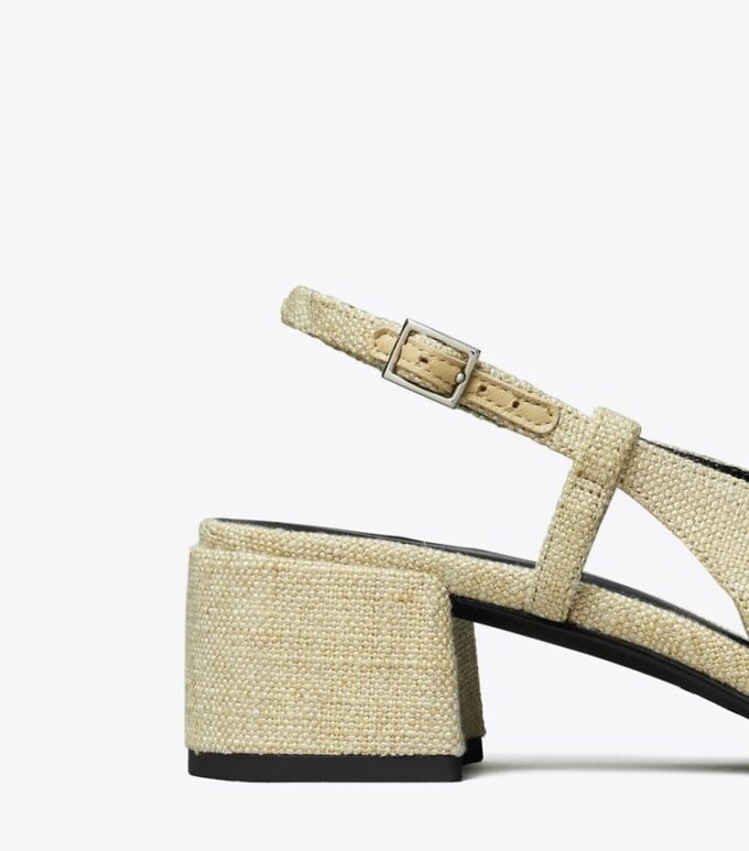 Slingback mit Zehenkappe Slingback mit Zehenkappe