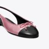 Slingback mit Zehenkappe Slingback mit Zehenkappe